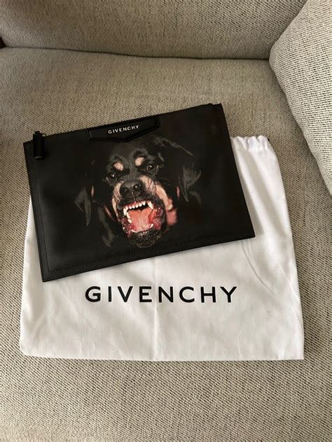 fake givenchy rottweiler clutch|real givenchy purses.